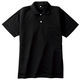 小倉屋 汗ジミ防止半袖ポロシャツ SS ブラック 430-80-SS 1枚（直送品）
