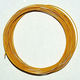 潤工社 ETFE電線(ジュンフロン線)黄 0.26mm 10m(±2%) ETFE0.26YL10 1パック(10m入)（直送品）
