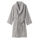 無印良品 ふっくらパイルバスローブ 男女兼用ＬーＸＬ グレー 良品計画