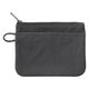 無印良品 リンクルナイロン フラットポーチ ダークグレー Ｓ 約１３．６×１０ｃｍ 良品計画