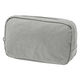 無印良品 リンクルナイロン 大きく開くポーチ グレー Ｌ 約１８×１１．５×７ｃｍ 良品計画