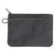 無印良品 リンクルナイロン フラットポーチ ダークグレー Ｍ 約１９×１３．５ｃｍ 良品計画