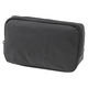 無印良品 リンクルナイロン 大きく開くポーチ ダークグレー Ｌ 約１８×１１．５×７ｃｍ 良品計画