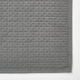 無印良品 洗いざらしの綿キルティングラグ １００×１９５ｃｍ グレー 良品計画