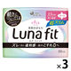 【生理用品】 ナプキン 超スリム多い昼用 羽つき 23cm エリス素肌のきもちルナフィット 1セット（1個（20枚入） ×3） 大王製紙