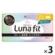 【生理用品】 ナプキン 超スリム軽い日用 羽なし 17cm エリス素肌のきもちルナフィット 1セット（1個（34枚入） ×3） 大王製紙