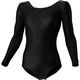 wundou(ウンドウ) 女子体操レオタード長袖 140 ブラック P520J 1枚（直送品）