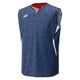 YONEX(ヨネックス) テニス ウエア トップス メンズゲームシャツ(ノースリーブ) SS デニムネイビー 10701 1枚（直送品）