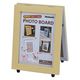 ナカバヤシ フォトボード スタンド型 2L 2面 ナチュラル F-TP-124-NA 1枚