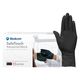 メディコムジャパン セーフタッチ アドバンスド ブラック XS ニトリル手袋　使い捨て　粉なし　黒　1箱（100枚入）