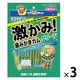 ドギーマン ホワイデント 激かみ！歯みがきガム グリーン スティック S 小型犬向き 24本 3袋 犬用 おやつ 歯磨き
