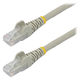 Startech.com カテゴリー6 LANケーブル ー 5m／グレー／低煙ゼロハロゲン対応 N6LPATCH5MGR 1本