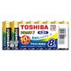 アルカリ乾電池 東芝 電池 単3形 10年保存 LR6AN 8MP 1パック（8本）