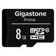 GIGASTONE microSDHCカード 8GB クラス10 SD変換アダプター付き GJM10/8G 1枚