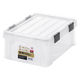 アイリスオーヤマ 密閉バックルコンテナMBRー13R　　1個クリア（わけあり品）