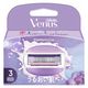 ジレット ヴィーナス  スミレの香り 替刃3個入 うるおい肌へ 女性用カミソリ レディース P＆G