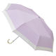 サンブロックラボ 遮夏クール晴雨兼用傘 3段コンパクト ラベンダー 1個 日傘 折りたたみ傘 UVカット・遮光率100% コジット