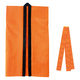 アーテック ソフトサテンロングハッピ Ｌ 橙（ハチマキ付） 18449 1個