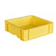 積水テクノ成型　コンテナ　ＴＰー331Ｆ（底面フラットタイプ）　イエロー　TP331FY　1個