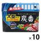 脱臭剤 炭番 冷蔵庫用 大型サイズ 置き型 300g 強力脱臭 約2～3カ月分 日本製 10個 小久保工業所