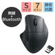 ワイヤレスマウス 静音 Bluetooth/無線2.4GHz 5ボタン+チルト S 黒 M-SH31MBSKXBK エレコム 1個