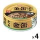 金缶 猫用 かつお 国産 70g 4個 アイシア キャットフード ウェット 缶詰