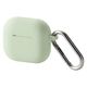 AirPods 4 ケース 用 シリコン カバー 衝撃吸収 落下防止 グリーン AVA-AP06SCGN エレコム 1個（直送品）