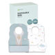 kerata/ケラッタ 使い捨てお食事エプロン 50枚×2柄（スーツ＆ダイナソー）個別包装 防水 1箱（100枚入）