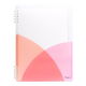 プラス バインダー パスティ ルーズリーフバインダー リングタイプ B5 ピーチピンク 97080 1冊