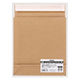 HEIKO 紙製クッション付き宅配袋 茶 200×40×220mm 封かんシール付 1袋（10枚入） 004192021