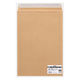 HEIKO 紙製クッション付き宅配平袋 茶 270×380mm 封かんシール付 1セット（1袋（10枚入）×10） 004192028