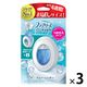 (数量限定)ファブリーズ 消臭芳香剤 トイレ用 ブルーシャボン 詰め替え入り本体ケース お試しサイズ 1セット（1個×3） P＆G