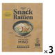 【並行輸入品】スナックラーメンみそ（粉末スープ付き／紙包装）89g  1セット（1個×3） 小林生麺