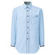 男女兼用シャツ 4L ブルー LBLU-1301-K1-17 1着 サーヴォ（旧サンペックスイスト）（直送品）