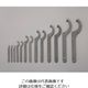 エスコ 12ー100mm 13本組フックレンチセット(ピン型) EA613XH 1セット（直送品）