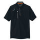 アイトス HERO’S UNIFORM 半袖ボタンダウンポロシャツ（男女兼用） ブラック L AZ-10605-010-L（直送品）