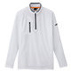 アイトス HERO’S UNIFORM 長袖ハーフZIPシャツ（男女兼用） ホワイト M AZ-10606-001-M（直送品）