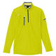 アイトス HERO’S UNIFORM 長袖ハーフZIPシャツ（男女兼用） ライム 4L AZ-10606-016-4L（直送品）