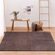 萩原 カラーが選べるふっくら抜染ラグ ノーマ 2000×2400mm ブラウン 240629702 1枚（直送品）