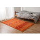 萩原 ウールラグ・マット Kuumuus(クームース) ガンター 1300×1900mm オレンジ 270074041 1枚（直送品）