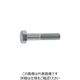 ファスニング J BK ステンレス 六角ボルト(半ねじ) 6X80 ハン B00200100060080008 1箱(150個)（直送品）