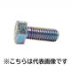 三笠・鋲螺 六角ボルト 鉄三価クロメート 全ねじ M12×30 100本入 1100100040576 1箱(100本入)（直送品）