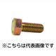 三笠・鋲螺 六角ボルト 鉄クロメート 全ねじ M16×100 5本入 1100100040710 1セット(5本入)（直送品）