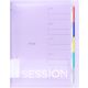 マルマン セッション バインダー B5 26穴 ライトパープル F310-30 1セット(2冊)