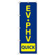 トレード のぼりセット Tー00862 EV・PHV_QUICK 5枚 282826 1式（直送品）