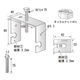 サワタ あとづけロック50100 W1/2(60個入)振れ止め・ボルトクロス 1100100020018 1ケース(60個入)（直送品）