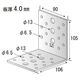 サワタ Lジョイント 90ー100C(40個入)補強金具・補強材 1100100020152 1ケース(40個入)（直送品）