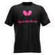 Butterfly 卓球 半袖Tシャツ ルナシーム・Tシャツ XO ブラック 47810 1セット（2枚）（直送品）