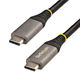 Startech.com 50cm USB-C-USB-C ケーブル 10Gbps/100W(5A)PD & DP Altモード USB31CCV50CM 1個