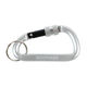 ビッグマン CARABINER・AFC1L-8SLシルバー 059551 1個（直送品）